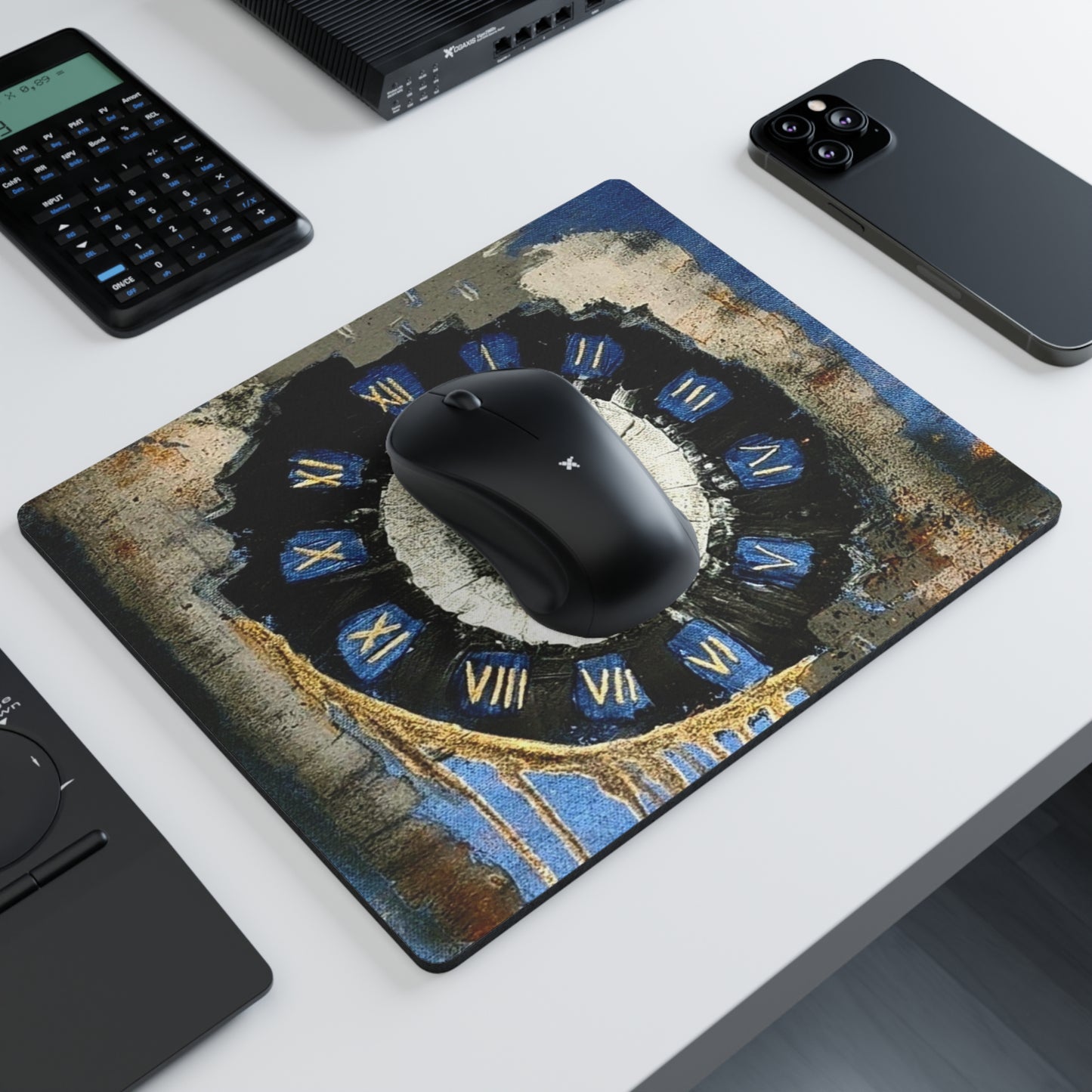 Time Travel-Original Art by Flamengoblue -Rectangular Mouse Pad