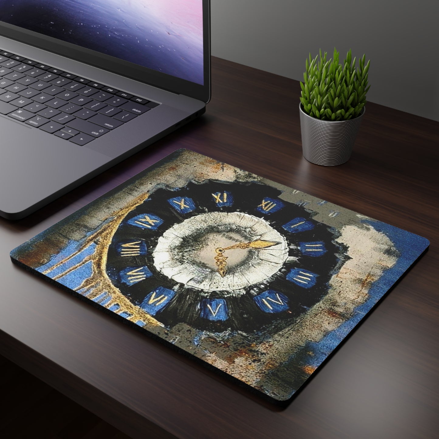 Time Travel-Original Art by Flamengoblue -Rectangular Mouse Pad