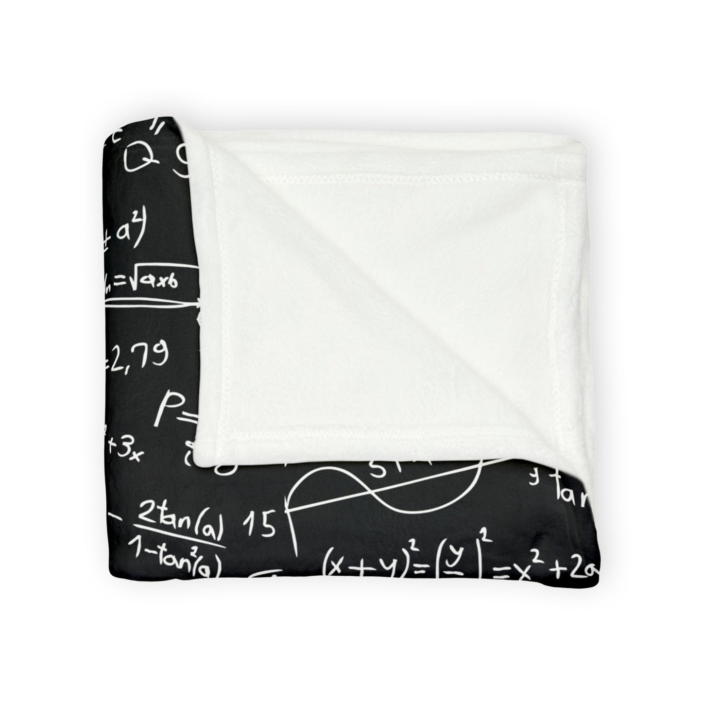 Soft Polyester Blanket| Blackboard pattern| Gift |Geek| Maths Lover| Maths formulas| Warm