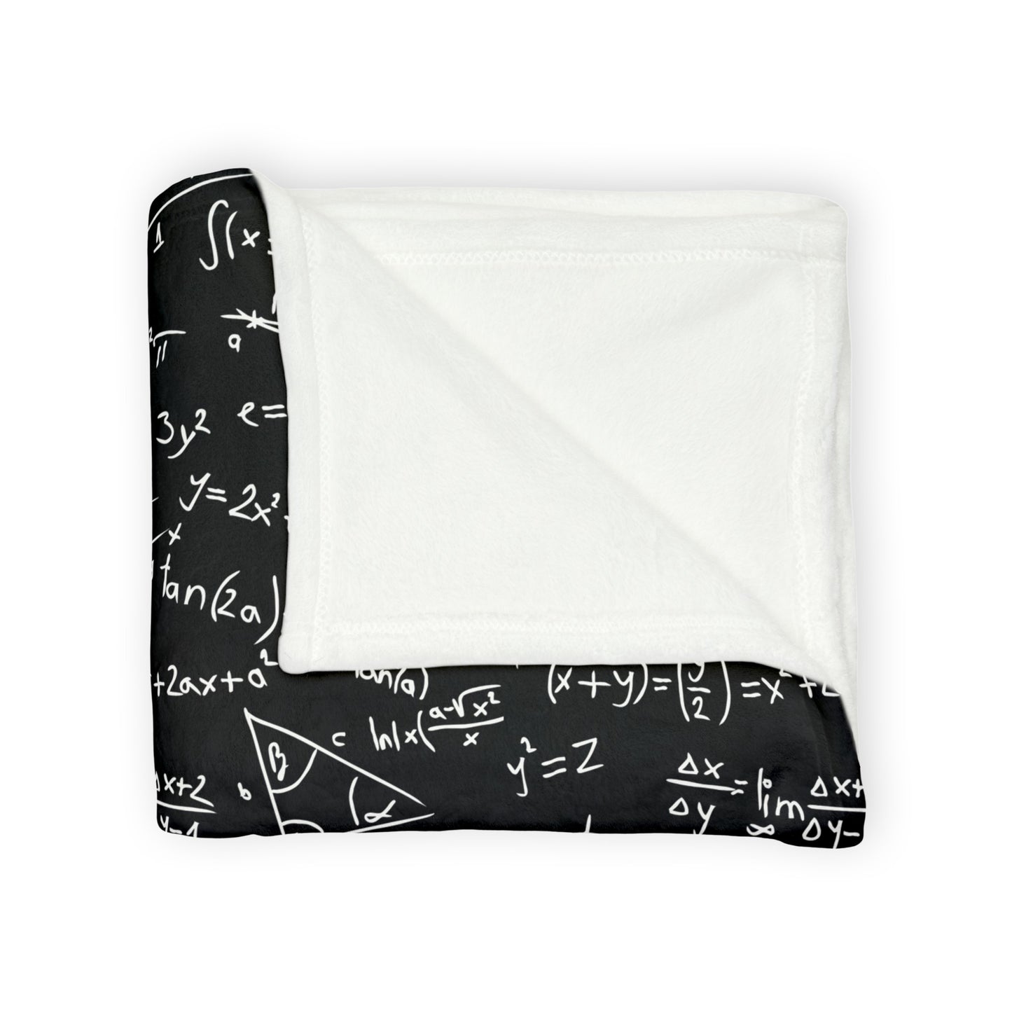 Soft Polyester Blanket| Blackboard pattern| Gift |Geek| Maths Lover| Maths formulas| Warm