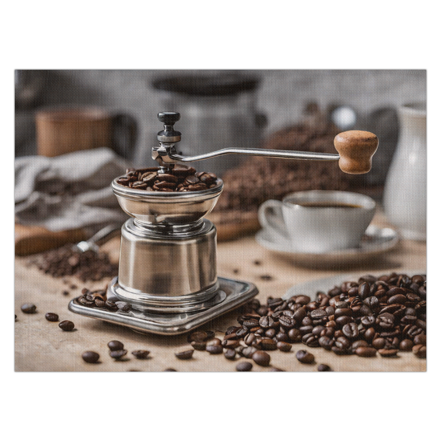 Linen Placemat-Coffee Themed