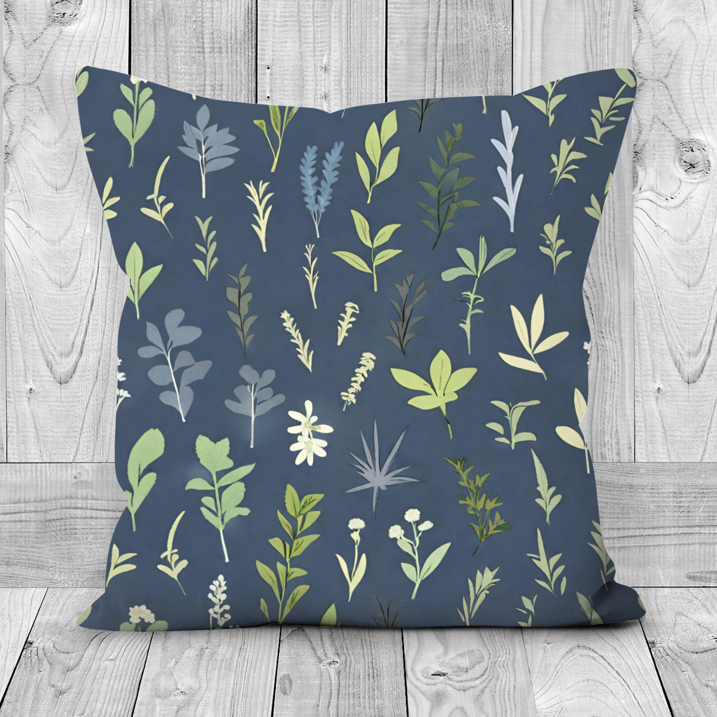 Plump Filled Cushion -Botanical 1- size options- Original abstract design