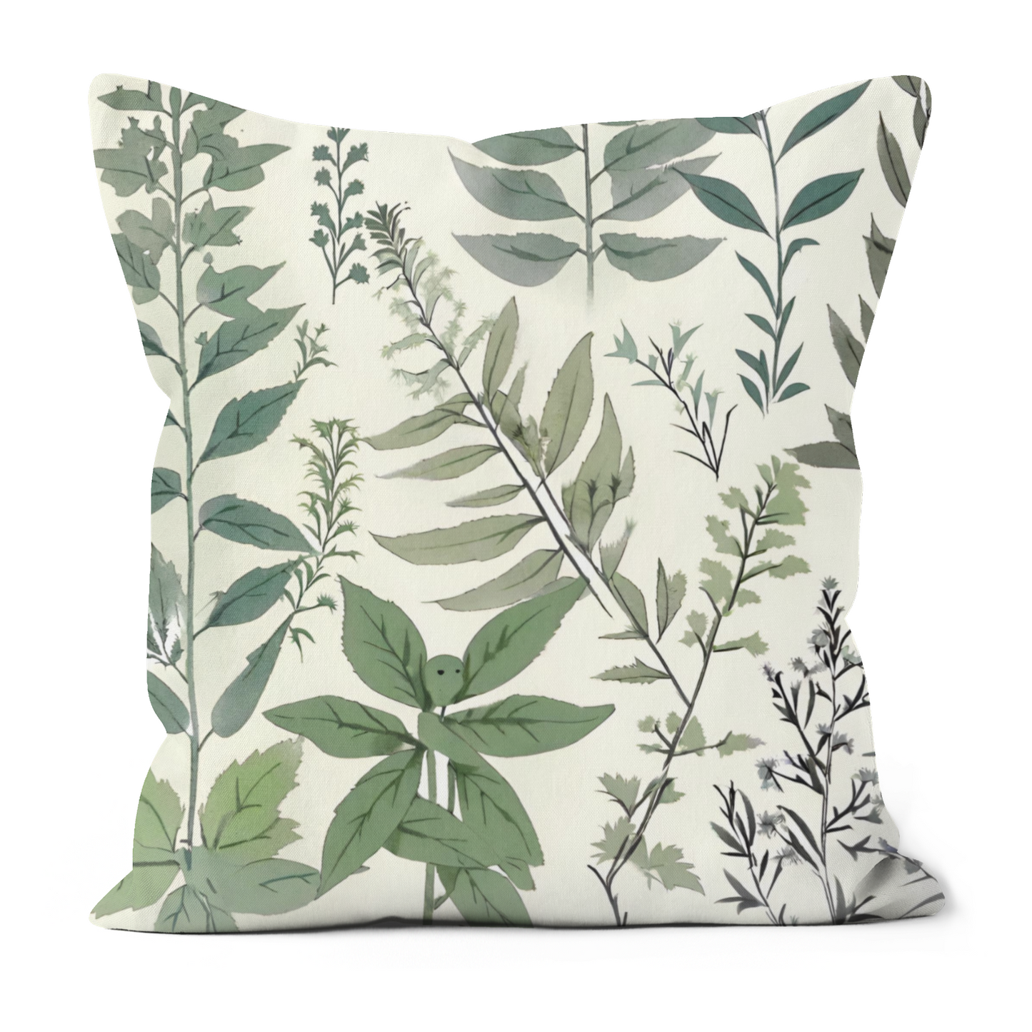 Plump Filled Cushion -Botanical 3- size options- Original abstract design