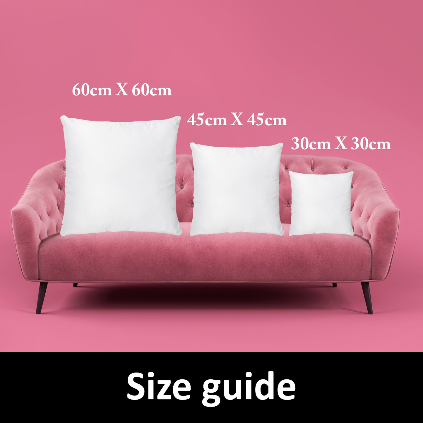 Plump Filled Cushion -Armour pattern design- size options- Original abstract design